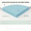 Vipbear top 2/3 inch memory foam mattress, detachable breathable cover, high-density mattress, white - 4 of 4