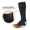 HOM Heated Socks with Rechargeable Electric Battery for Men & Women - Perfect Winter Gift Foot Warmer for Skiing, Fishing, Camping, and Outdoor Use - 2 of 4