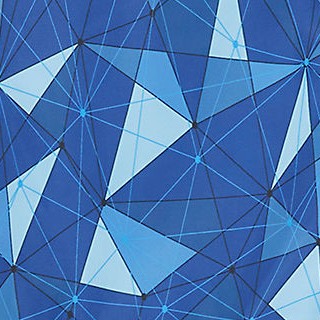 medieval blue abstract