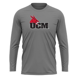 Men's University of Central Missouri Adult Sport Long Sleeve Shirt Primary Logo - 1 of 4