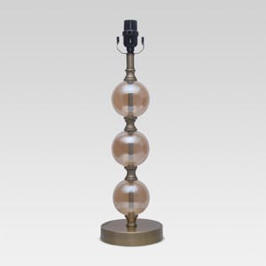Stacked Ball Large Lamp Base Rose Lamp Only - Threshold