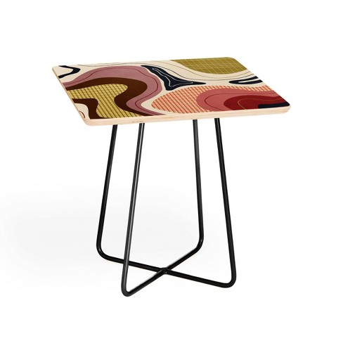 Viviana Gonzalez Retro Fusion Side Square Table - Deny Designs - image 1 of 4