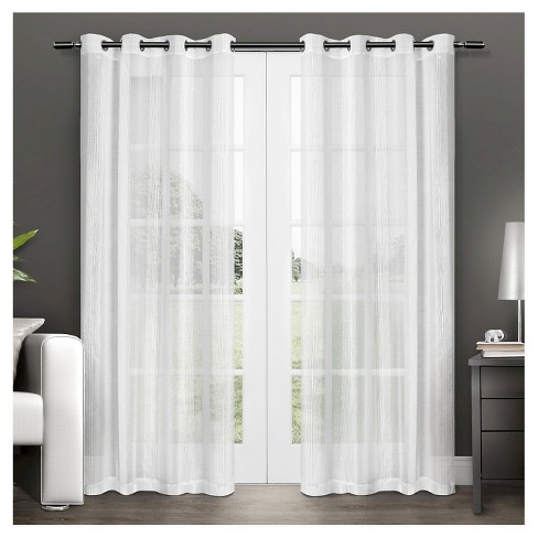 Sheer curtain clearance panels