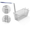 WeChef 4 Pack Deep Fryer Basket with Non-slip Handle Nickel Plating Heavy Duty Construction Fryer Basket for Commercial Restaurant Kitchen Blue - 2 of 4