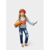 But First, Pumpkin Spice Patched Jeans Set Mia Belle Girls - 3 of 4