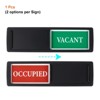 Unique Bargains Acrylic Self-Adhesive Decor Home Hotel Vacant/Occupied Sign - 3 of 4
