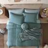 BAGOKIE 7 Pieces Bed in a Bag Comforter Set for All Season - 2 of 4