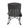 Oniva 2pc Portable Outdoor Rocking Camp Chair - Gunmetal Gray - 4 of 4