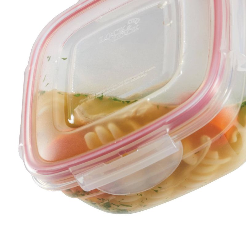 LocknLock Easy Essentials Color Mates Food Storage Container Set - 20pc, 6 of 10