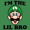Men's Nintendo Luigi Little Brother T-Shirt - 2 of 3