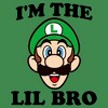 Men's Nintendo Luigi Little Brother T-Shirt - image 2 of 3