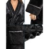 PAVILIA Soft Plush Women Fleece Robe, Cozy Warm Housecoat Bathrobe, Fuzzy Female Long Spa Robes - 4 of 4