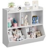 Kids Bookshelf and Wooden Toy Storage Organizer with Toy Shelf for Children Bedroom Playroom - 2 of 4