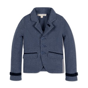 Hope & Henry Girls' Dressy Knit Jacquard Riding Blazer, Kids - 1 of 4