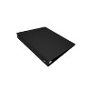 JAM Paper Aluminum 1 Inch Binder Black Aluminum 3 Ring Binder 301933590 - 2 of 4
