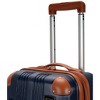 Rockland London Hardside Expandable Luggage with Spinner Wheels Blue Carry-On 20-Inch - 4 of 4
