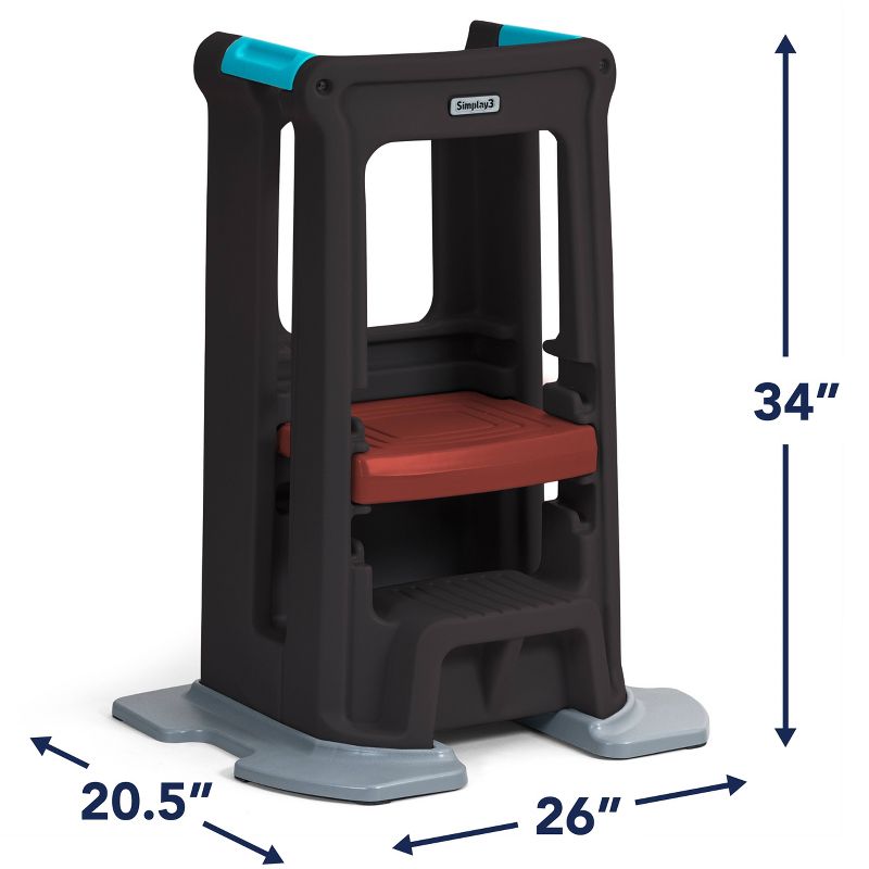 Toddler Tower Adjustable Stool - Simplay3, 5 of 9
