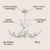 JONATHAN Y Eldora Adjustable Resin Antler 5-Light LED Chandelier - image 2 of 4