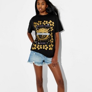 sublime Tシャツ　L Women's Sublime Oversized Short Sleeve Graphic T-Shirt - Black L