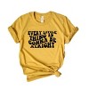Simply Sage Market Every Little Thing Wavy Short Sleeve Tee - 3 of 4