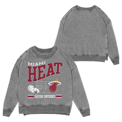 NBA Miami Heat Kids' Crew Fleece Sweatshirt
