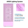 Scarlet Scope Argb Fans Mesh Tempered Pc Case - 4 of 4