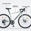 700C Road Bike ,7-speed Rear Derailleur and 7 Speed Shifter Road Bike for Boys and Girls Over 12 Years Old - 2 of 4