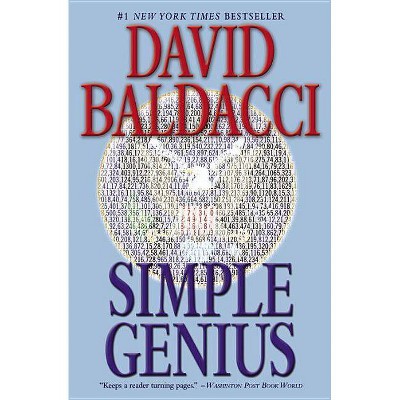 Simple Genius - (King & Maxwell) by  David Baldacci (Paperback)