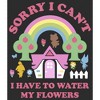 Women's Nintendo Animal Crossing Water My Flowers T-Shirt - 2 of 3