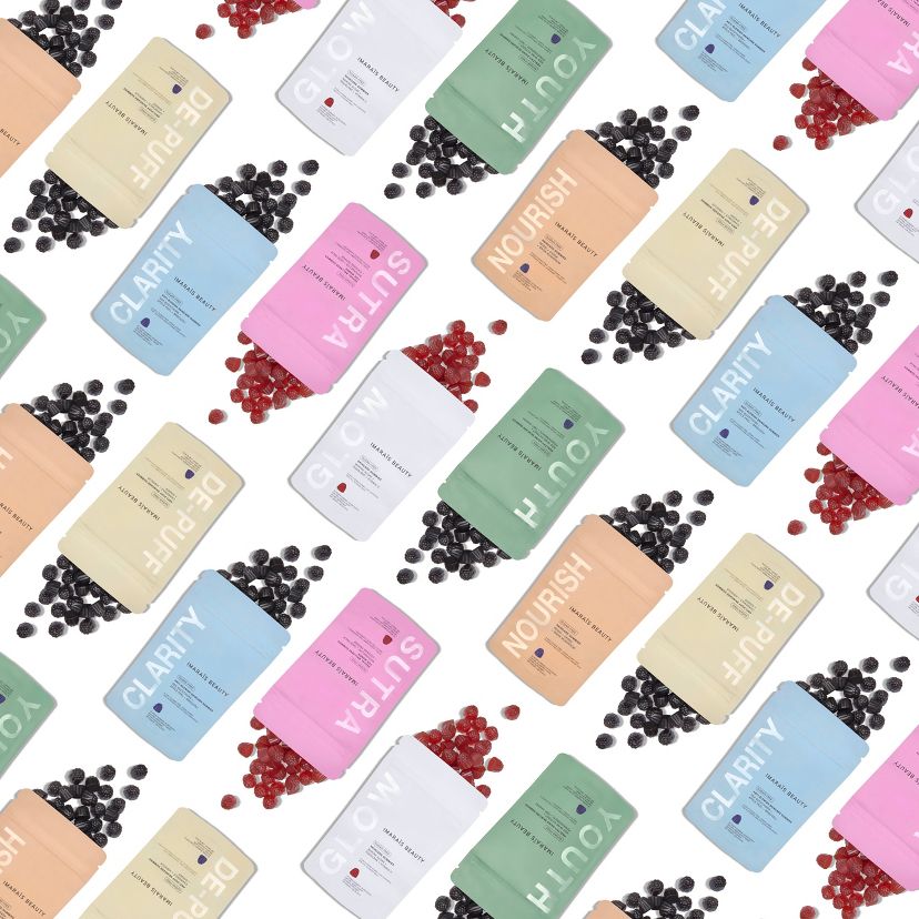 Imarais Beauty Plant Based Beauty and Wellness Gummies Collection