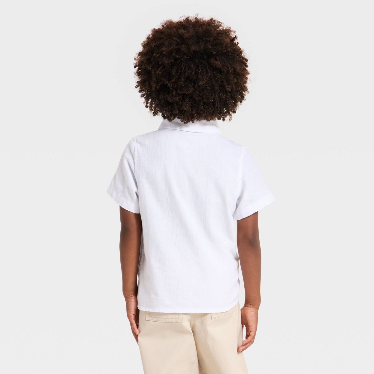 Toddler Boys' Short Sleeve Button-Down Shirt - Cat & Jack™ - thumbnail 8