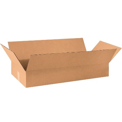 Box Partners Corrugated Boxes 30" x 12" x 4" Kraft 25/Bundle 30124
