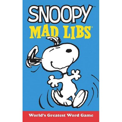 Snoopy Mad Libs - (Peanuts) by  Laura Macchiarola (Paperback)