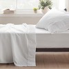 Twin Sheets Set - 3 Pieces Soft Twin Bed Sheets - Breathable & Cooling - Hotel Luxury - Easy Care Polyester Microfiber Bedding for Women, Men, White - 2 of 4