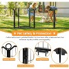 Acekool Steel Pet Playpen - 40" 8-Panel Secure Play Yard for Small Pets - 2 of 4