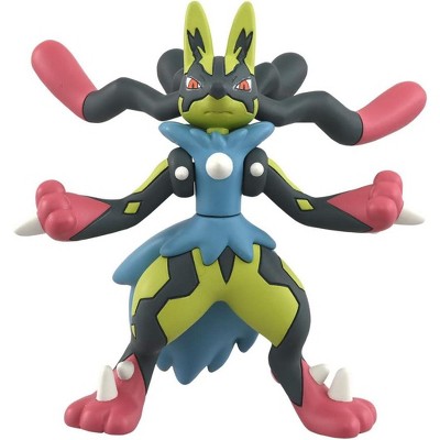 Takara Tomy Pokemon Moncolle 2 Inch Figure Shiny Mega Lucario