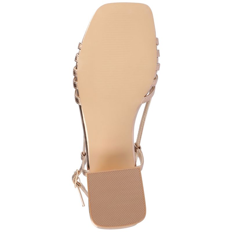 Journee Collection Womens Shayana Tru Comfort Foam Multi Strap Sling Back Sandals, 5 of 10