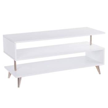 Sartan Low Profile TV Stand for TVs up to 37" White - Aiden Lane