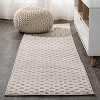 Rabat High-Low Pile Mini-Diamond Trellis Indoor/Outdoor Area Rug - JONATHAN Y - image 3 of 4