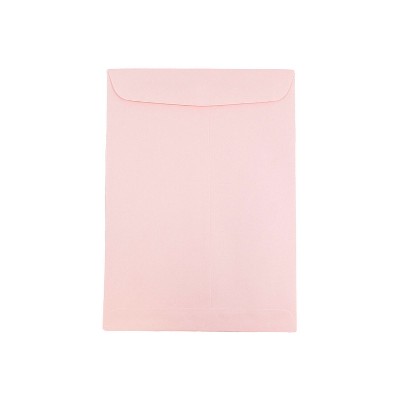 JAM Paper 6 x 9 Open End Catalog Envelopes Baby Pink 100/Pack (51285797)