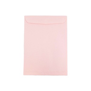 JAM Paper 6 x 9 Open End Catalog Envelopes Baby Pink 100/Pack (51285797) - 1 of 2