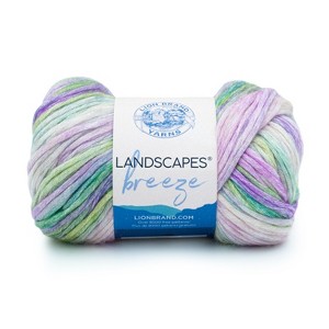 Lion Brand Landscapes Breeze Yarn-Rainforest - 1 of 2