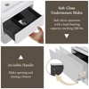 Whisen Floating Wall-Mounted Bathroom Vanity with Resin Sink, Water-Resistant Timber Cabinet and 2 Storage Drawers - 4 of 4