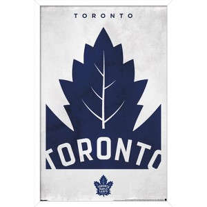 Trends International NHL Toronto Maple Leafs - Logo 25 Framed Wall Poster Prints - 1 of 4