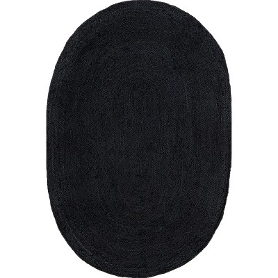 Nuloom Hand Woven Farmhouse Jute Indoor Area Rug
