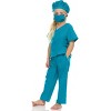 Kidsway Unisex Surgeon Doctor Scrubs Dress up Costume Set Boys Girls - 3 of 4