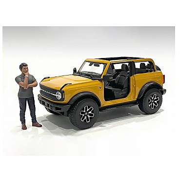 "The Dealership" Customer III Figurine for 1/24 Scale Models by American Diorama