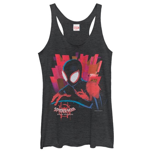 Women's Marvel Spider-Man: Into the Spider-Verse City Racerback Tank Top - image 1 of 3