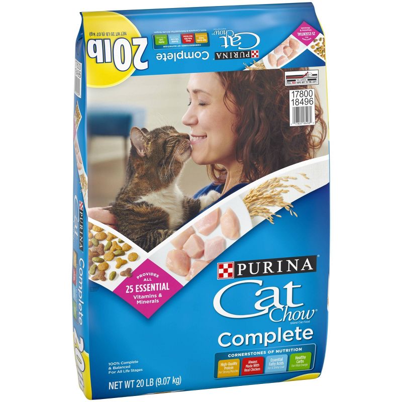 Purina Cat Chow Complete with Chicken Adult Dry Cat Food, 5 of 11