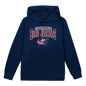 NHL Columbus Blue Jackets Boys' Fleece Hooded Sweatshirt - 1 of 1